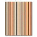 Earthy Autumn Tones Vertical Stripe Rug