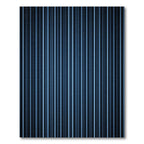 Deep Navy Vertical Stripe Rug