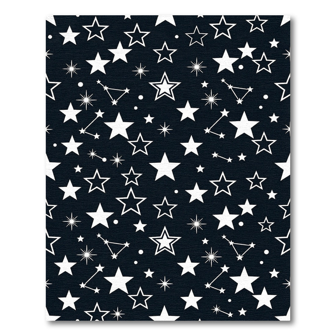 Midnight Stars Constellation Celestial Collection Rug