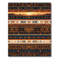 Sunset Mesa Geometric Southwestern Stripe Rug