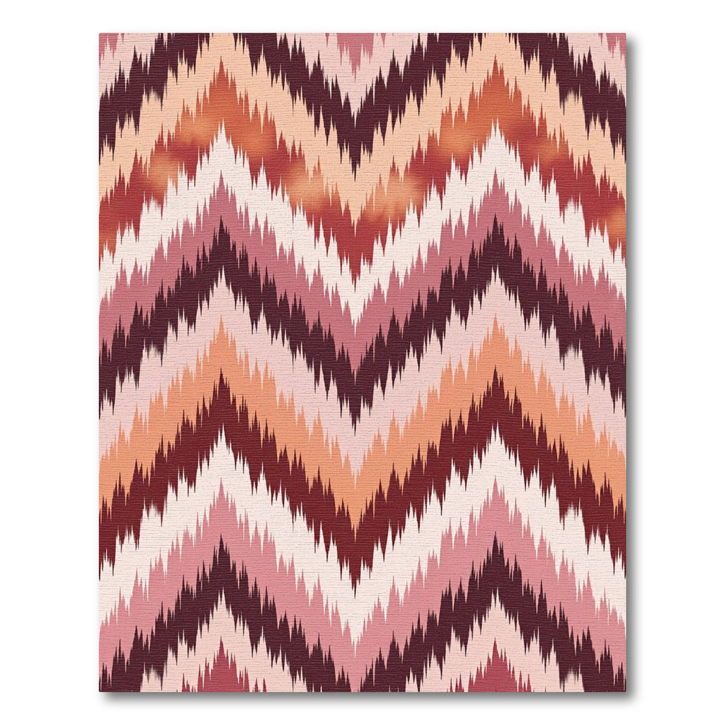 Earthy Zigzag Strokes Rug