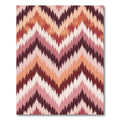 Earthy Zigzag Strokes Rug