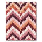 Earthy Zigzag Strokes Rug