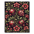 Gilded Pomegranate Botanical Orchard Artwork Rug
