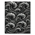 Monochromatic Dynamic Swirl Wave Rug