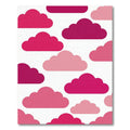 Pink Cloud Array Composition Rug