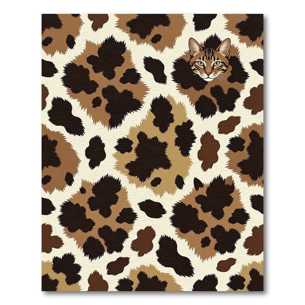 Wild Cat Spot And Face Rug
