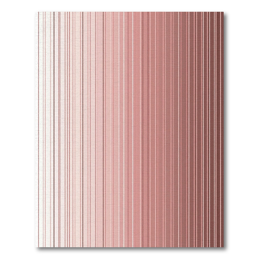 Rose Gold Vertical Stripe Gradient Rug