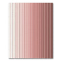 Rose Gold Vertical Stripe Gradient Rug