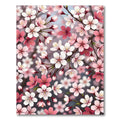 Pink and White Cherry Blossom Branches Rug