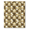 Golden Rhombus Lattice Rug