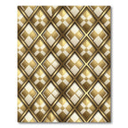 Golden Rhombus Lattice Rug