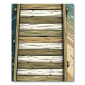 Coastal Weathered Timber Plank Rug