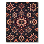 Celestial Amber Starry Night Rug