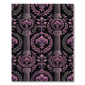 Neo-Classical Pink Column Greek Floral Rug