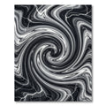 Monochromatic Swirl Marble Effect Rug