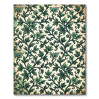 Vintage Sage Botanical Vine Foliage Rug