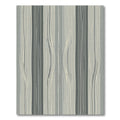 Minimalist Gray Vertical Wood Grain Rug