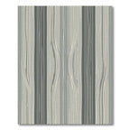 Minimalist Gray Vertical Wood Grain Rug