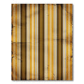 Distressed Amber Golden Ochre Vertical Stripes Rug