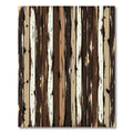 Distressed Wood Texture Vertical Stripe Rug