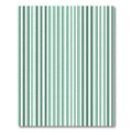 Soft Mint Green Vertical Stripes Rug
