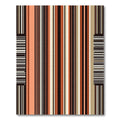 Earthy Tone Linear Stripe Rug
