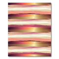 Sunset Gradient Brush Stroke Stripes Rug