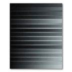 Monochrome Gradient Horizontal Stripe Rug