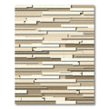 Earthy Tones Horizontal Stacked Stripes Rug