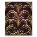 Art Deco Gold Fan Arch Backdrop Rug