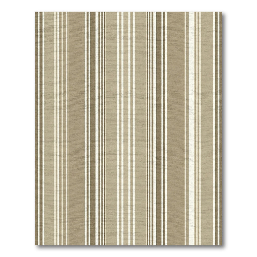Neutral Earth Tone Vertical Stripes Rug