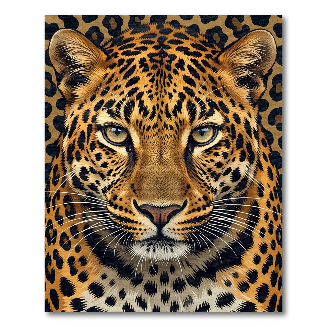 Bold Leopard Spot Close Up Rug