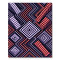 Geometric Illusion Abstract Stair Rug