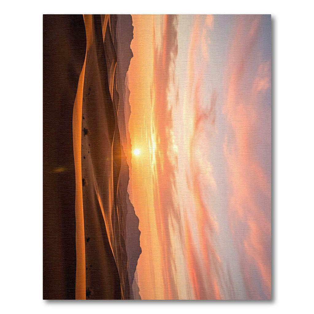 Desert Sunset Horizon Gradient Rug