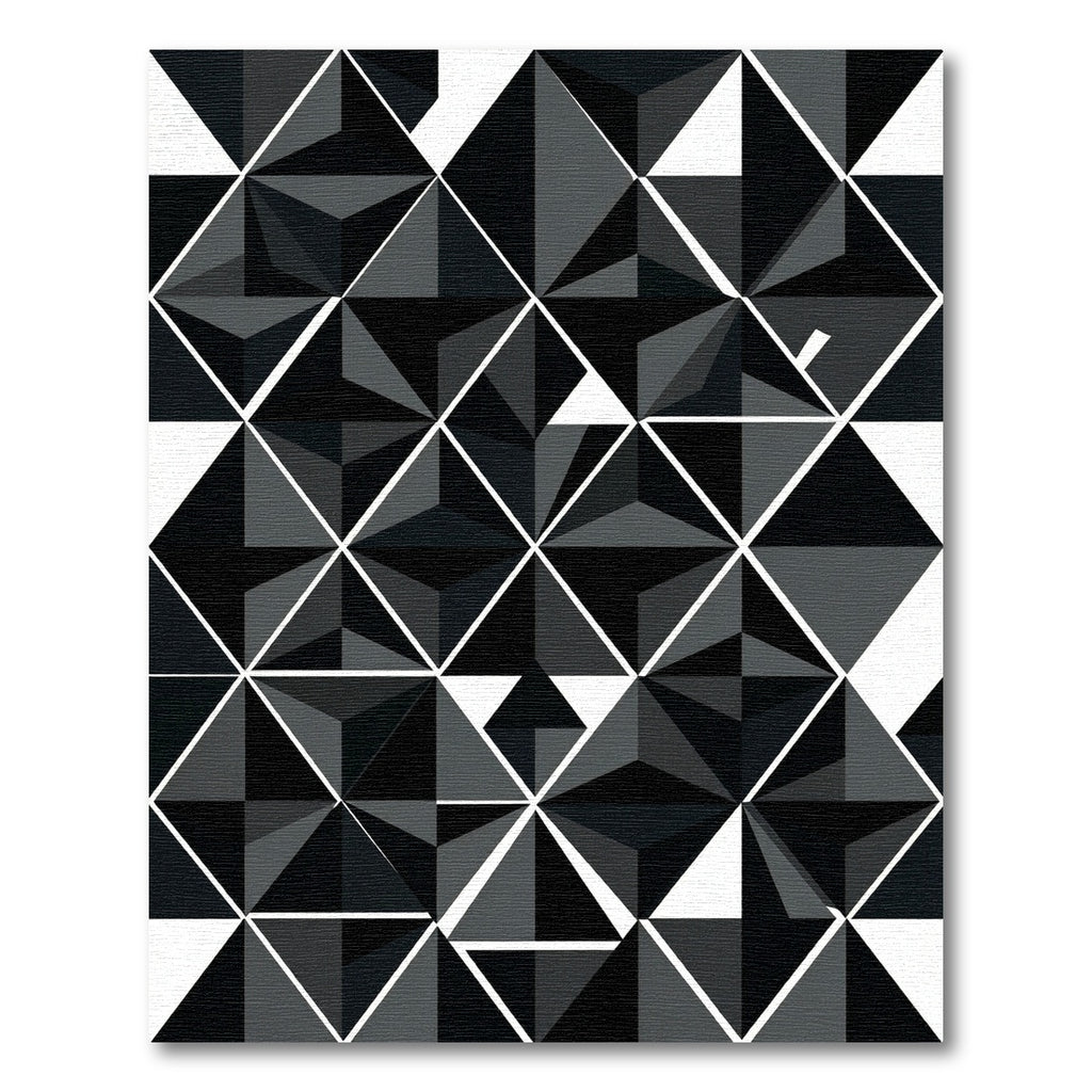 Monochromatic Geometric Faceted Triangles Rug