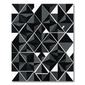 Monochromatic Geometric Faceted Triangles Rug