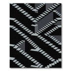 Endless Staircase Optical Illusion Rug