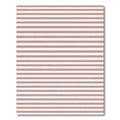 Rose Gold Striped Horizon Rug