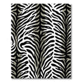 Black White Zebra Stripe Rug