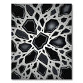 Monochromatic Geometric Shattered Fragment Slate Rug