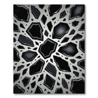 Monochromatic Geometric Shattered Fragment Slate Rug