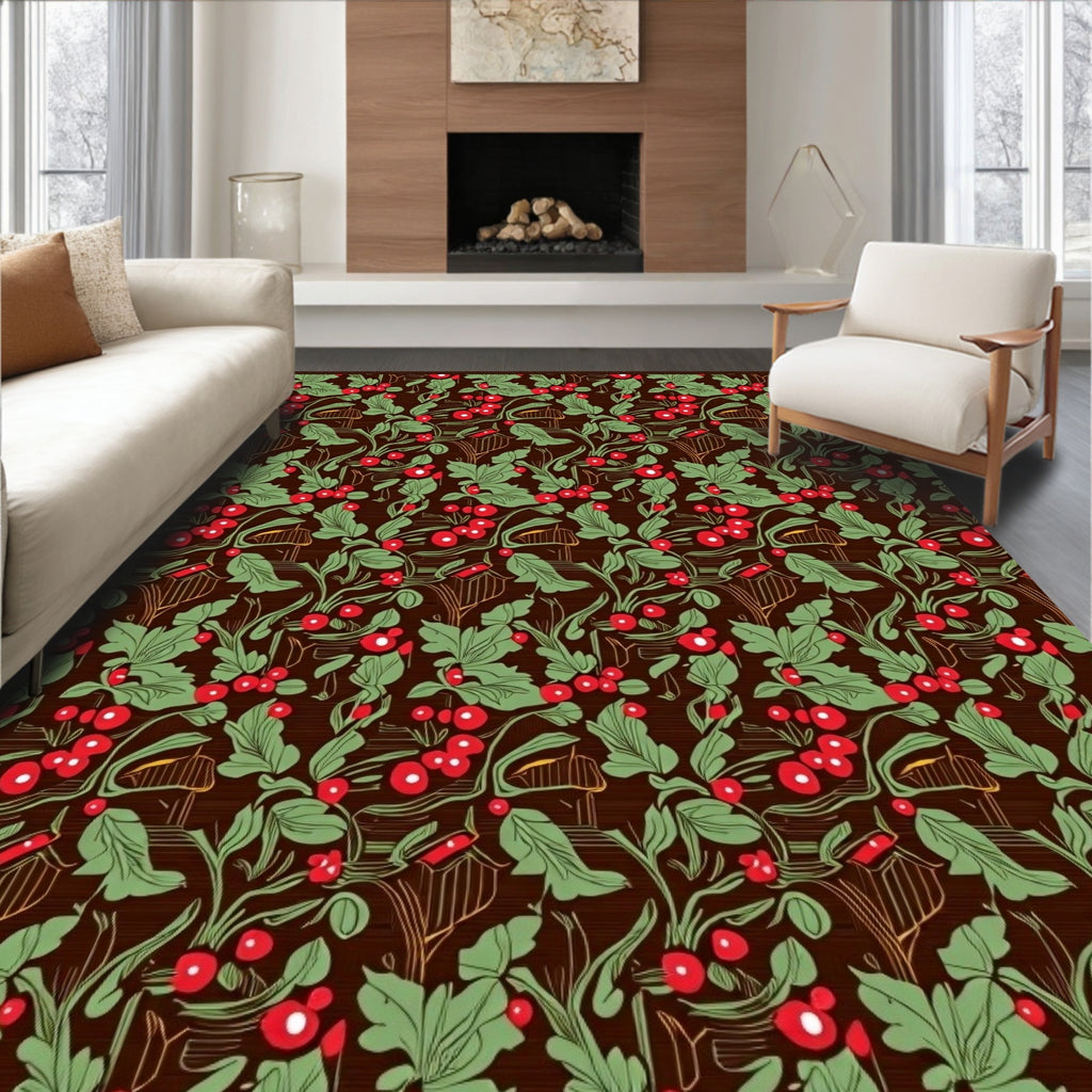 Woodland Cherry Blossom Branch Rug
