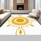 Golden Sunburst Radiance Rug