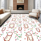 Festive Confetti Beer Mugs Rug