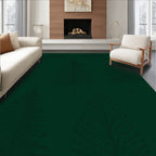Dark Green Pine Forest Repeating Rug