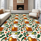 Amber Foam Mugs Botanical Medley Rug