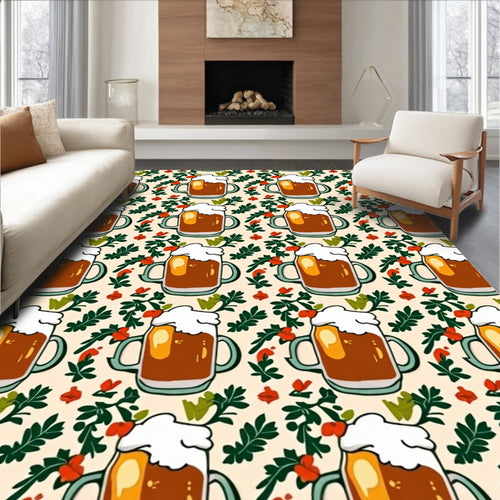 Amber Foam Mugs Botanical Medley Rug