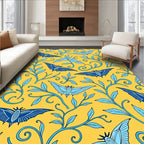 Blue Bat Vine Botanical Collection Rug