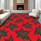 Holiday Holly Berry Radiance Rug